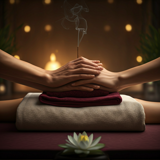 Atmospheric 4 Hände Massage